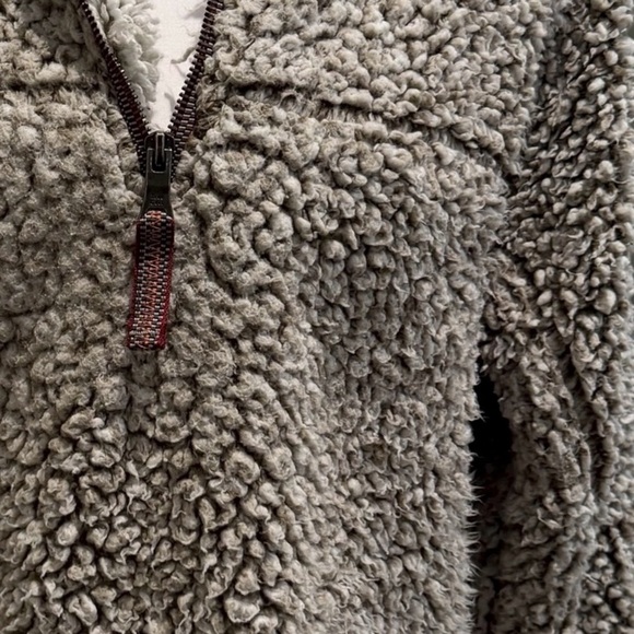 True Grit Jackets & Blazers - True Grit Crème  Teddy Jacket